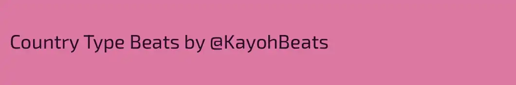 Country Type Beats by @KayohBeats